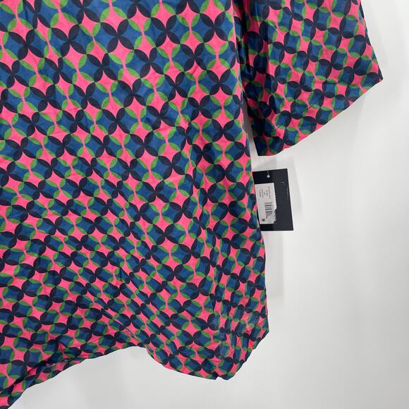 KATE SPADE Tunic Coverup Size Extra Small Pink Cloud Beach Swim Travel Vaca NWT - Picture 10 of 12